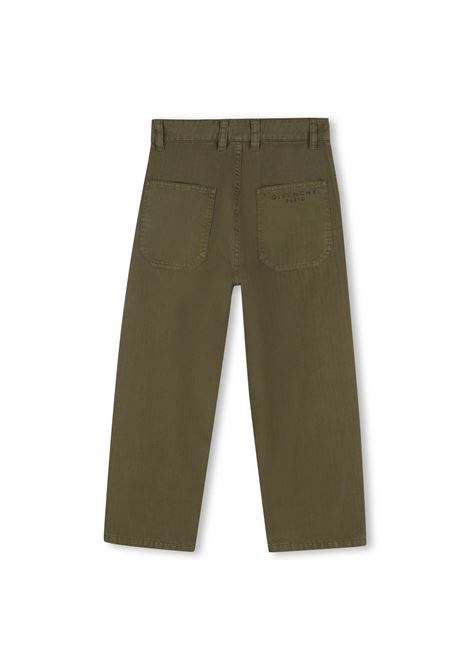 Pantaloni con logo ricamato GIVENCHY KIDS | H31402653